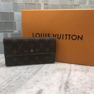 Louis Vuitton Sarah Wallet Authentic